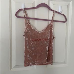 Forever 21 dream girl crop top